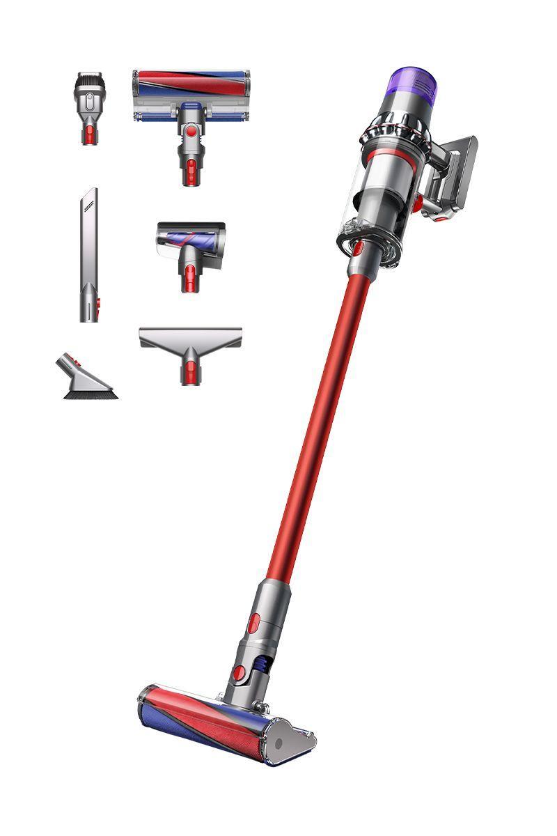 Fshesë me vakum Dyson V11 Fluffy / 476550-01 / Pa kabllo / 545W / 185 AW / 0.76L / 60 Min / LCD – Hiri/Kuqe