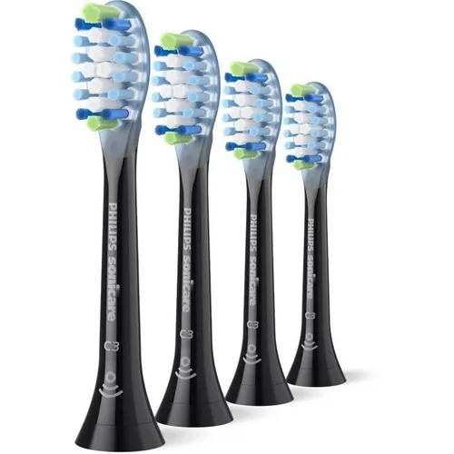 Koka zëvendësuese për brushë elektrike Philips Sonicare C3 Premium Plaque HX9044/88 / 4 Copë - Zezë - 2