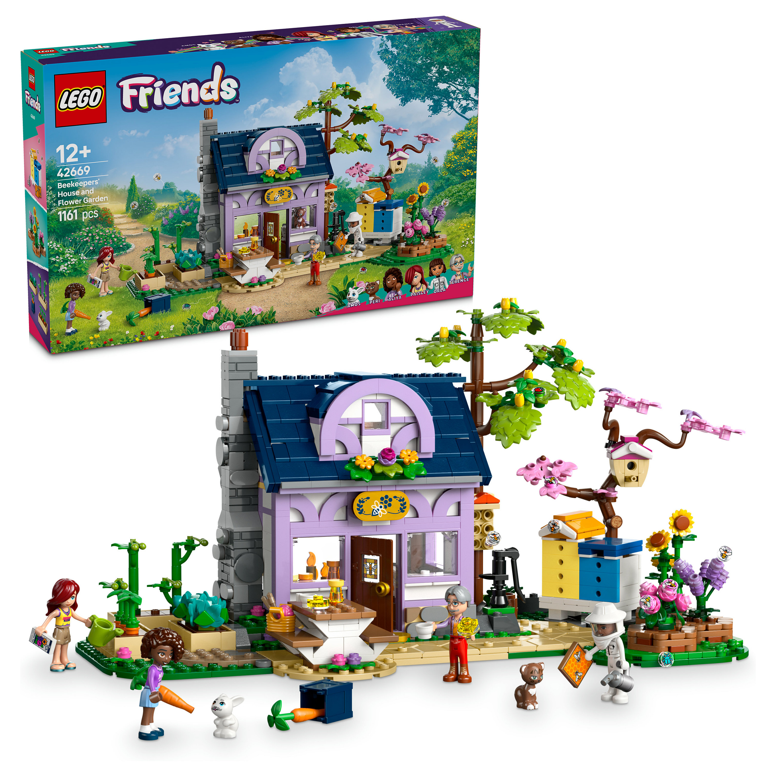 LEGO 42669 Friends Beekeeper’s House and Flower Garden - 2