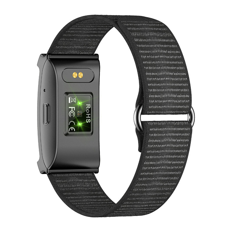 Monitorues Beafon Fit 20F / Fitness Tracker / rezistent ndaj ujit IP68 / Bluetooth / Monitorim (SpO₂) – Zezë - 3