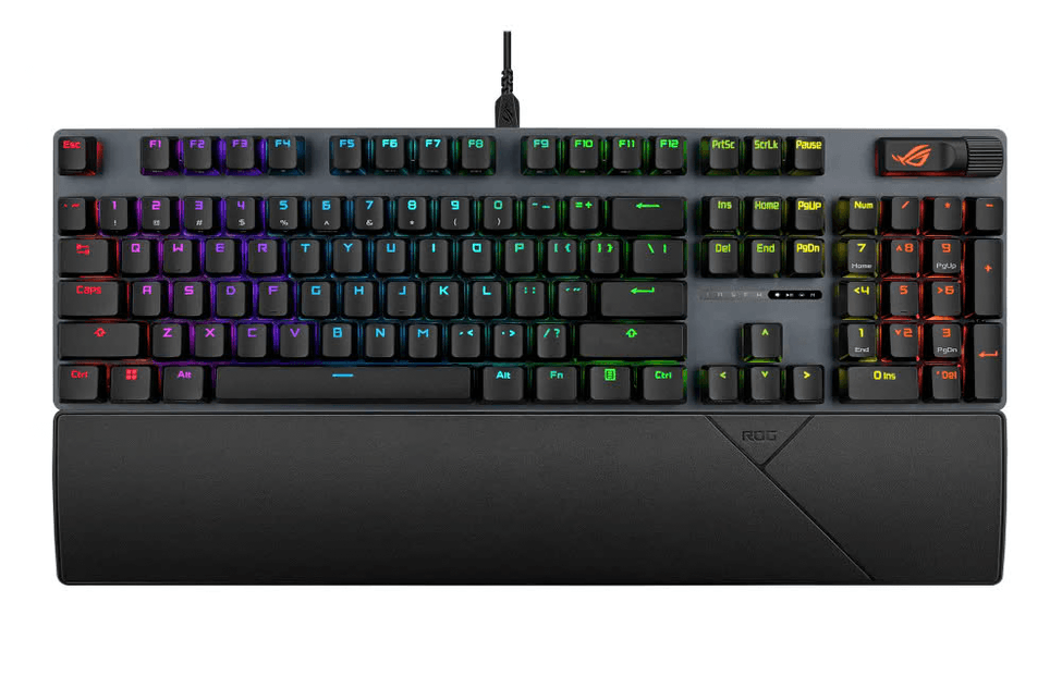 Tastierë Gaming ASUS ROG Strix Scope II X / Mekanike / ROG NX Snow V2 / Full-Size / RGB / 1000 Hz / AZERTY Francez – Zezë
