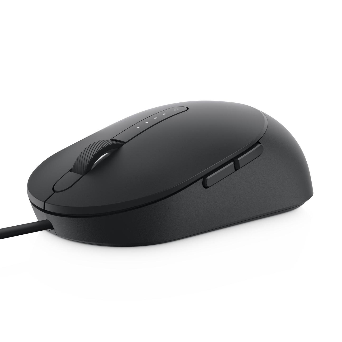 Maus me Kabllo Dell MS3220 / 570-ABHN / Laser / 400-3200 DPI / 5 Butona / USB 2.0 / Ambidekster – Zezë - 2