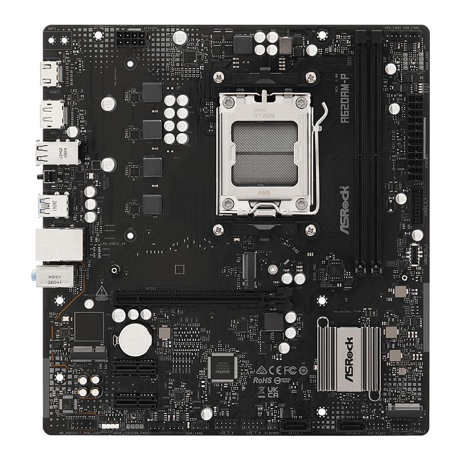 Pllakë Amë ASRock A620AM-P / AMD AM5 / DDR5 / Micro-ATX - 2