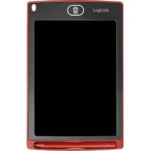 Tabelë Shkrimi LCD LogiLink AA0202RD / 8.5" / LCD / 2x Magnet – Kuqe