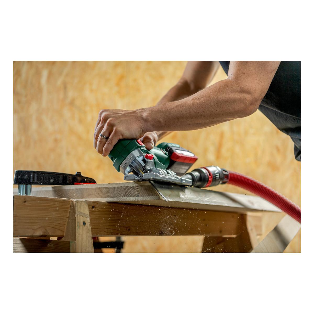 Sharrë Prerëse me Bateri Metabo STA 18 LTX 150 BL, 18V, Brushless, 3500goditje/min, 26mm, 150mm - Gjelbër - 5