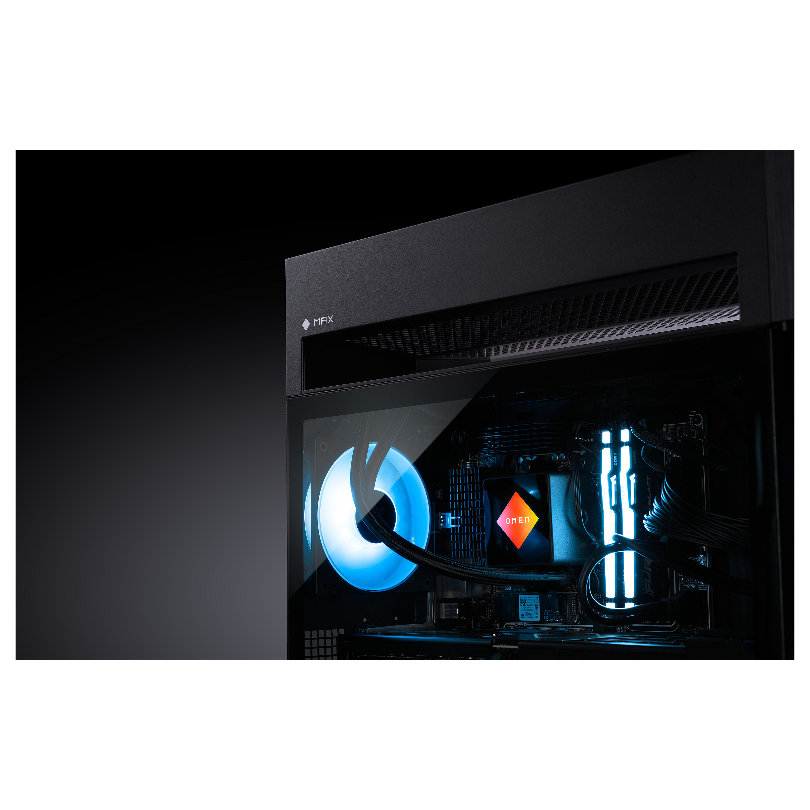 Kompjuter Gaming HP OMEN MAX 45L GT23-0091ng / Ryzen 9 9950X3D / 32GB DDR5 / 2TB / RTX 5080 16GB - Zezë - 5