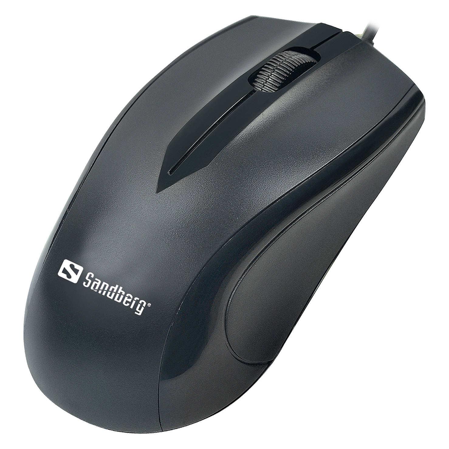 Maus me kabllo Sandberg 631-04 / 1200 DPI / USB-C / 3 Butona - Zezë