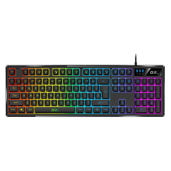 Tastierë Gaming Genius Scorpion K7 / Wired / USB / RGB Backlight (7 Colors) / Anti-Ghosting (19) / Spill-Resistant – Zezë