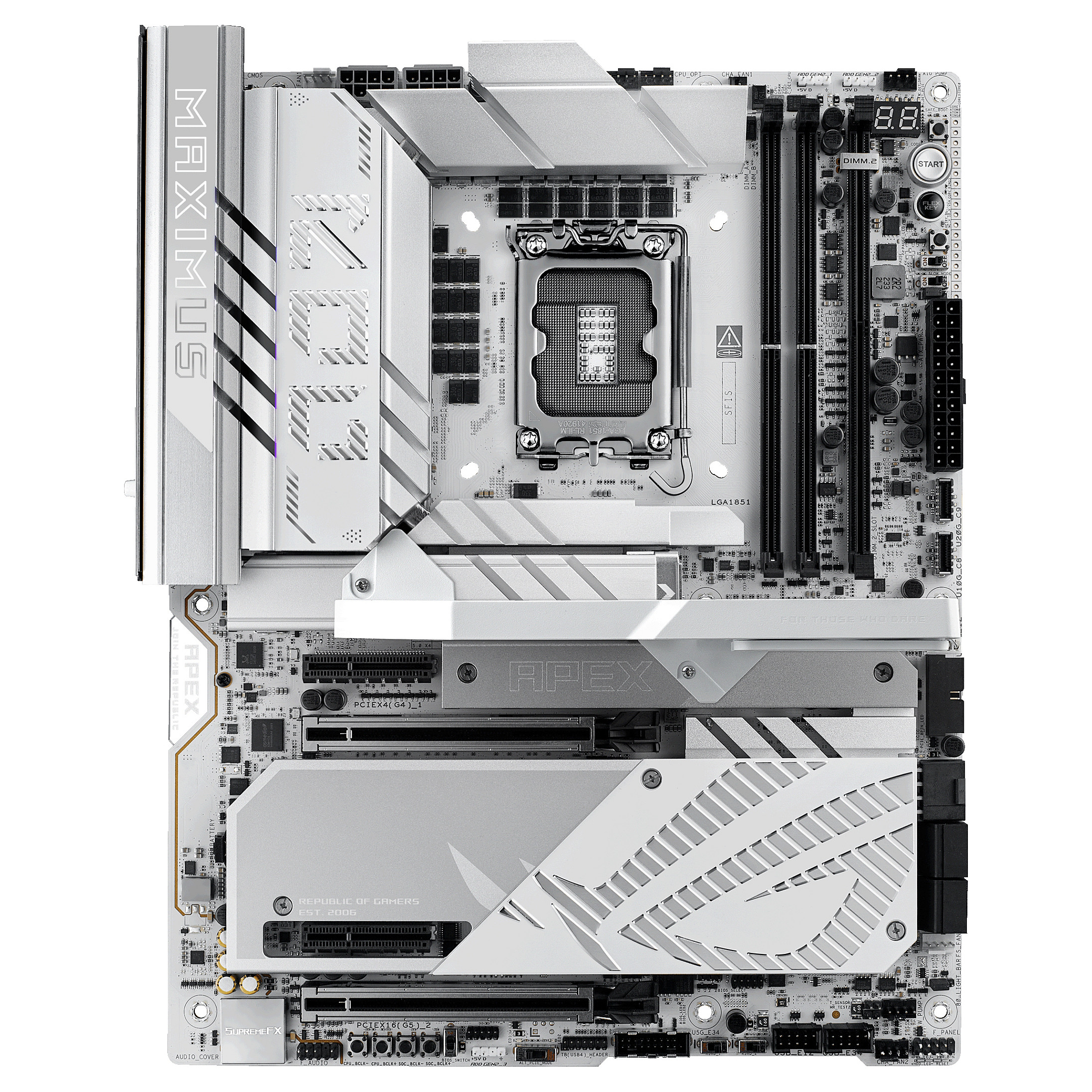Pllakë Amë ASUS Intel ROG MAXIMUS Z890 APEX DDR5 ATX - 13