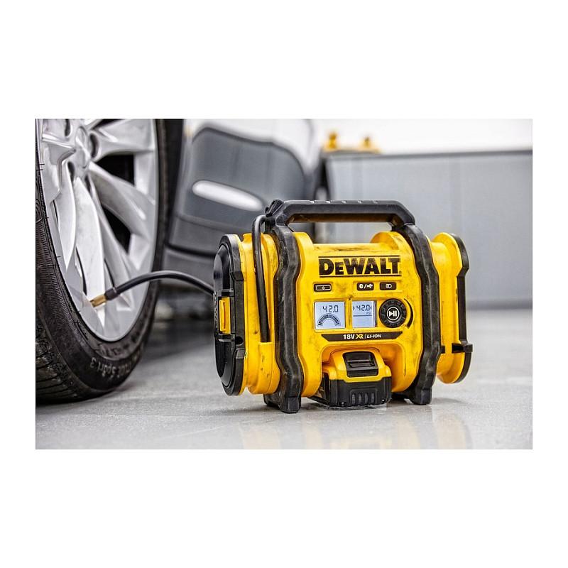 Kompresor Ajri DeWALT DCC018N-XJ, 18V, 11bar, Matës Digjital - Zezë/Verdhë - 10