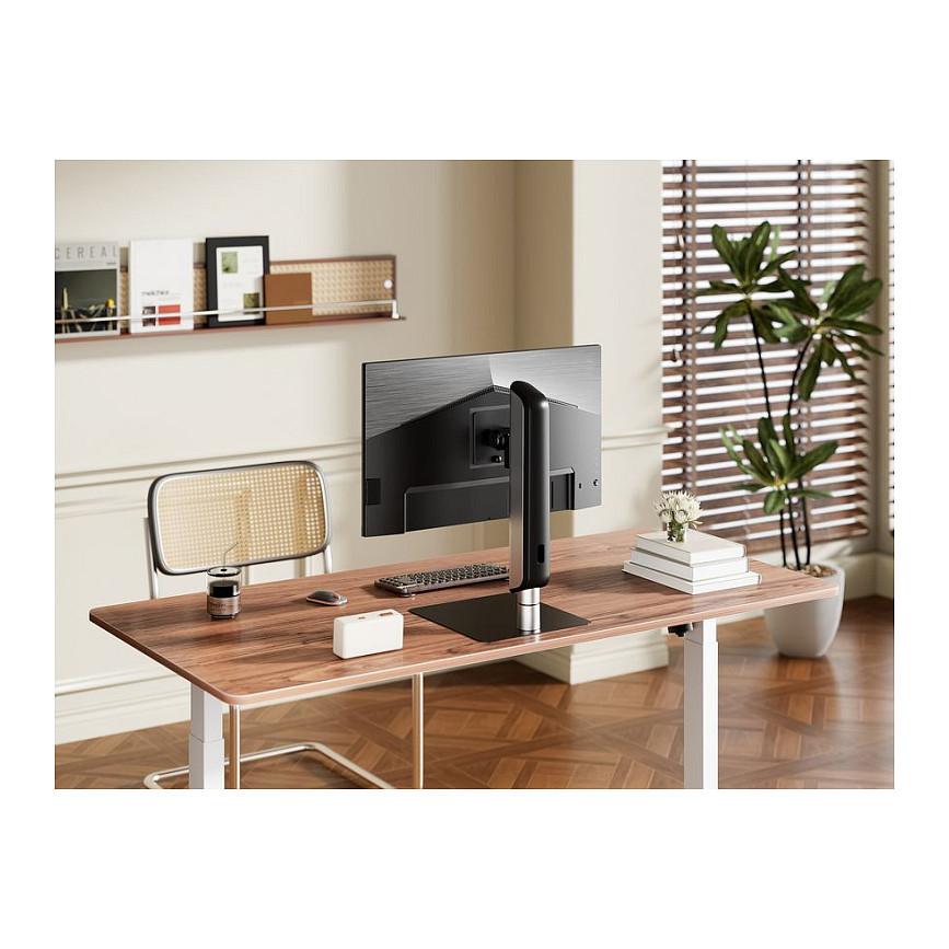 Mbajtëse për Monitor Equip 650129 , 1 Monitor , 17–49" , deri 18kg , e rregullueshme , e pjerrët , e rrotullueshme , VESA 75x75 & 100x100 - Argjend - 8