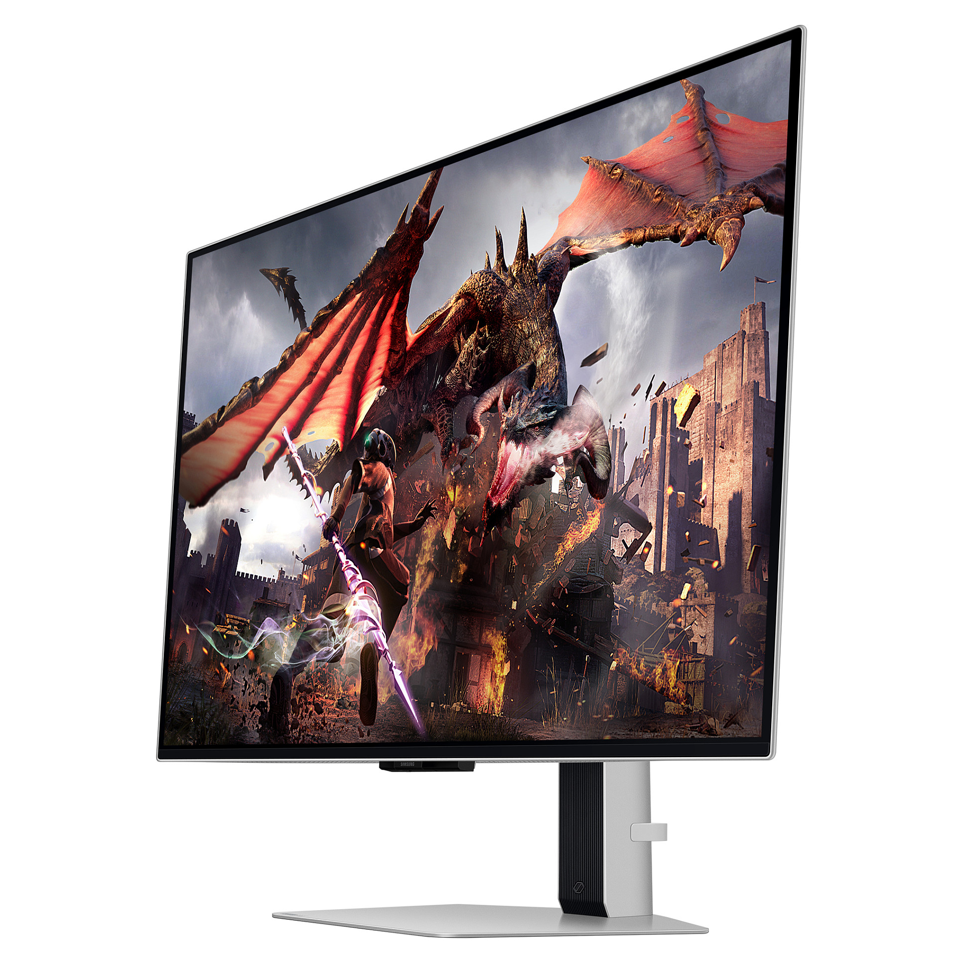 Monitor Gaming Samsung Odyssey G8 S32DG800SU / 32" 4k Ultra HD 0.03ms 240Hz OLED / HDMI DP USB Speaker / Argjendi - 7