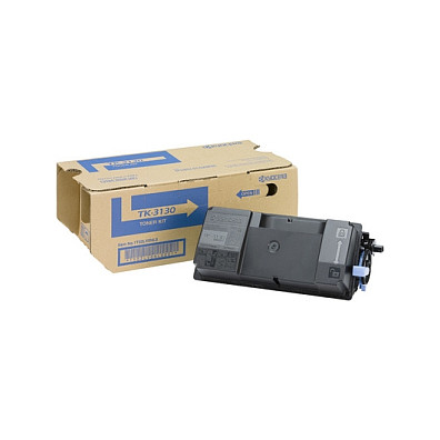 Toner Original Kyocera TK-3130 Cartridge / 25,000 faqe (ISO/IEC 19752) - Zezë - 1