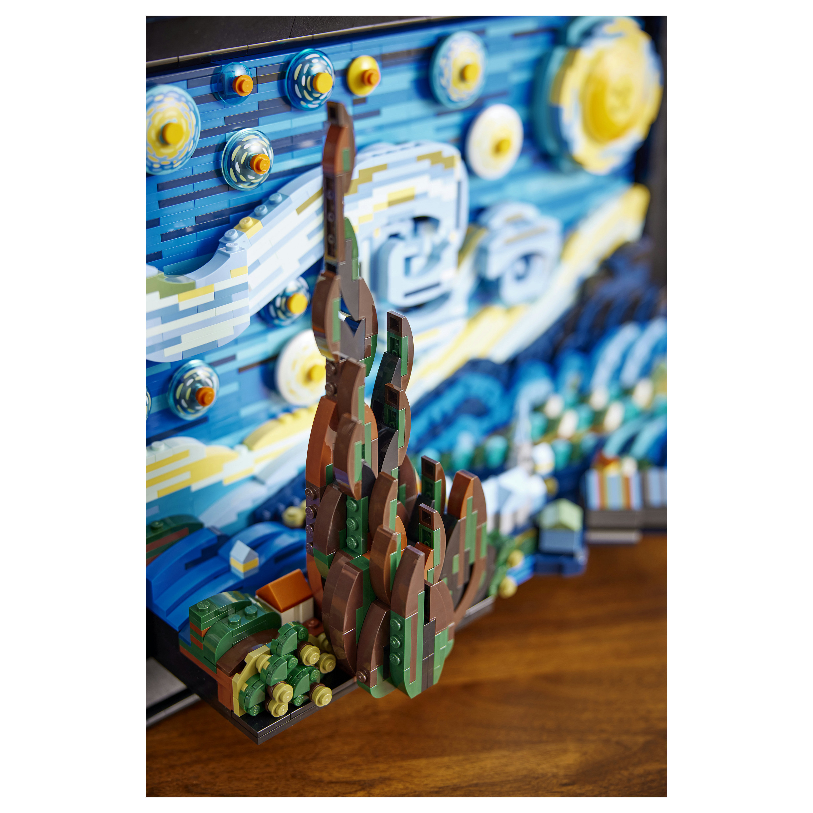 LEGO Ideas Vincent van Gogh – The Starry Night - 23