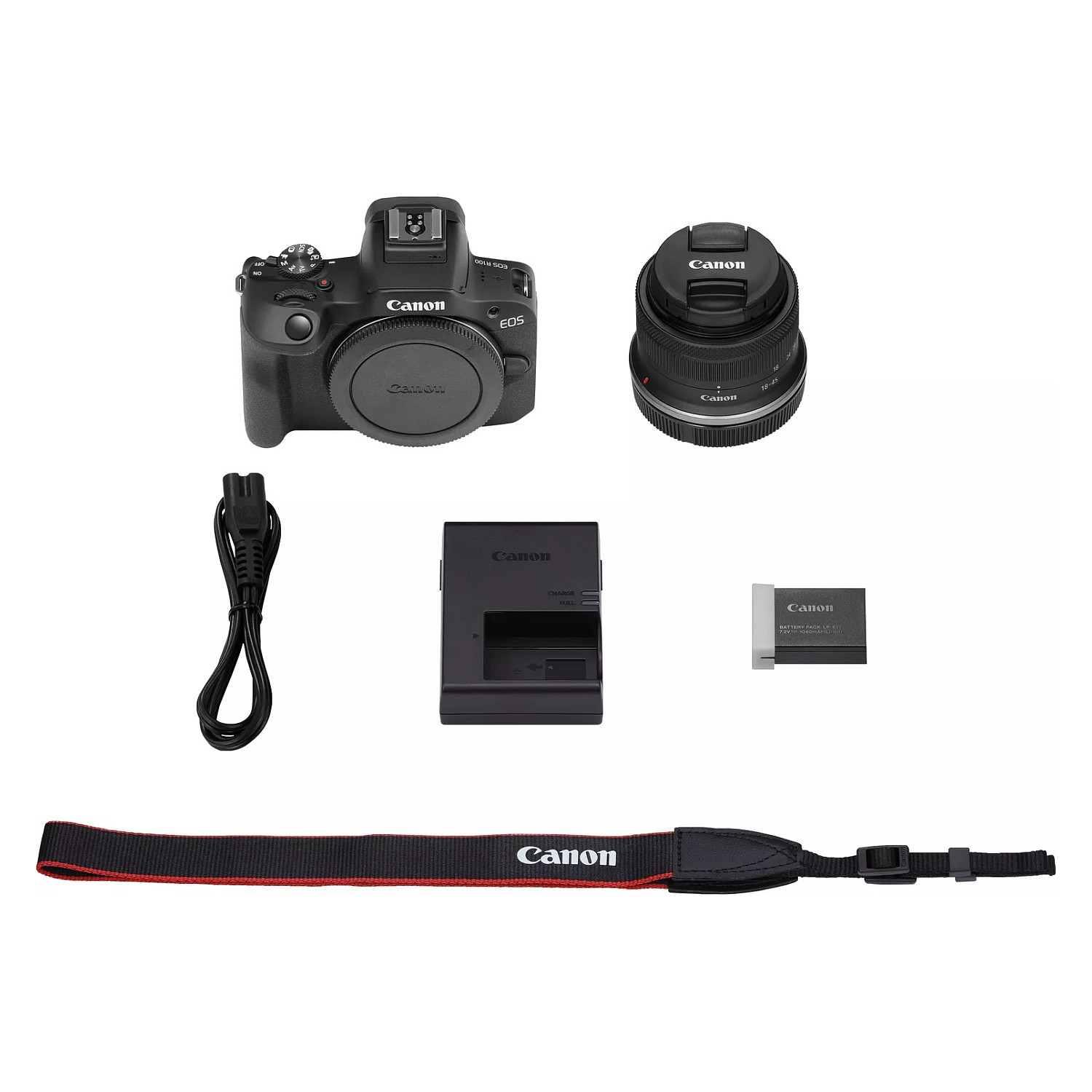 Kamerë digjitale Canon EOS R100 / 24.1MP / 4K / RF-S 18-45mm / Wi-Fi / Bluetooth - Zezë  - 10