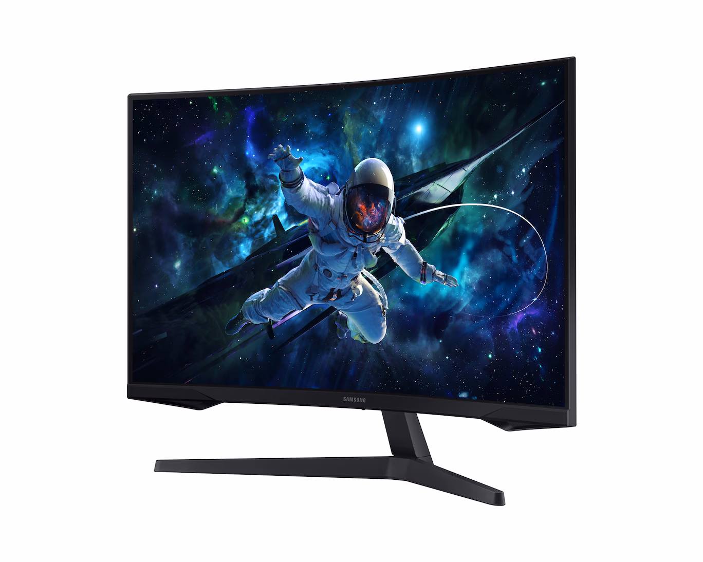 Monitor Gaming Samsung Odyssey G5 G55C / 32" / QHD VA Curved / 165Hz / 1ms / HDMI+DisplayPort - Zezë - 2