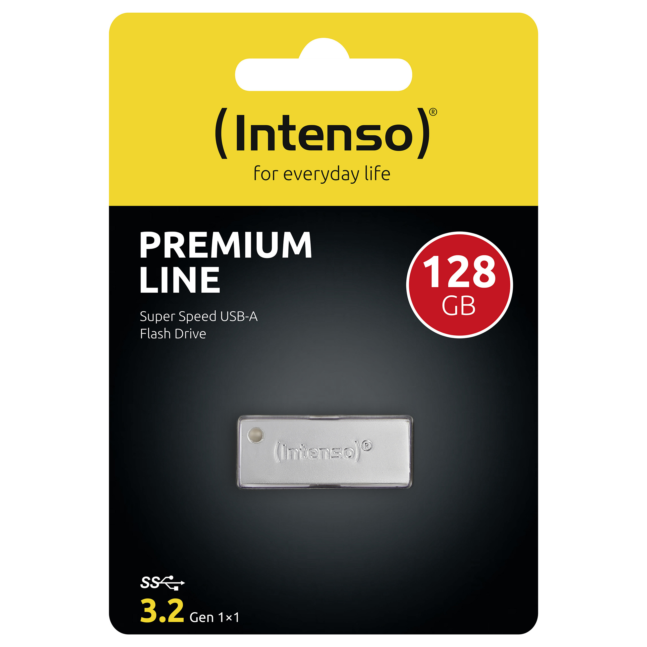 USB Flash Drive Intenso Premium Line / 3534491 / 128GB / USB 3.2 Gen 1 / USB Type-A / 100MB/s - Argjend - 2