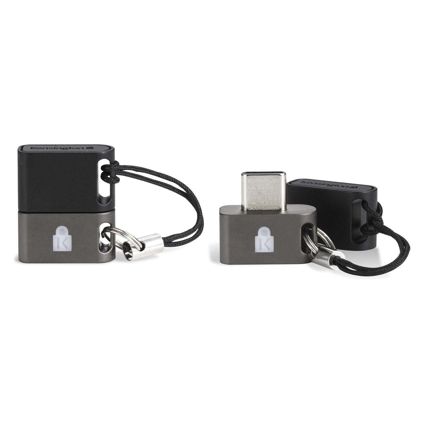 Çelës Sigurie Biometrik Kensington VeriMark Guard 2.1, USB-C, Lexues i Gjurmës së Gishtit, FIDO2, FIDO U2F – Zezë - 3