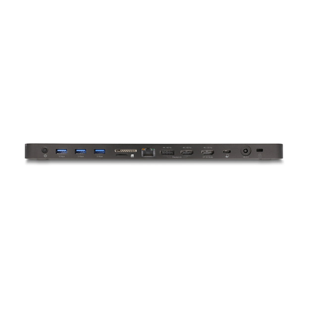 Docking Station DeLOCK Triple Display / DisplayLink 4K / 4xUSB-A / 2xUSB-C / 2xHDMI / 1xDisplayPort / LAN / SD / Audio - Zezë - 2