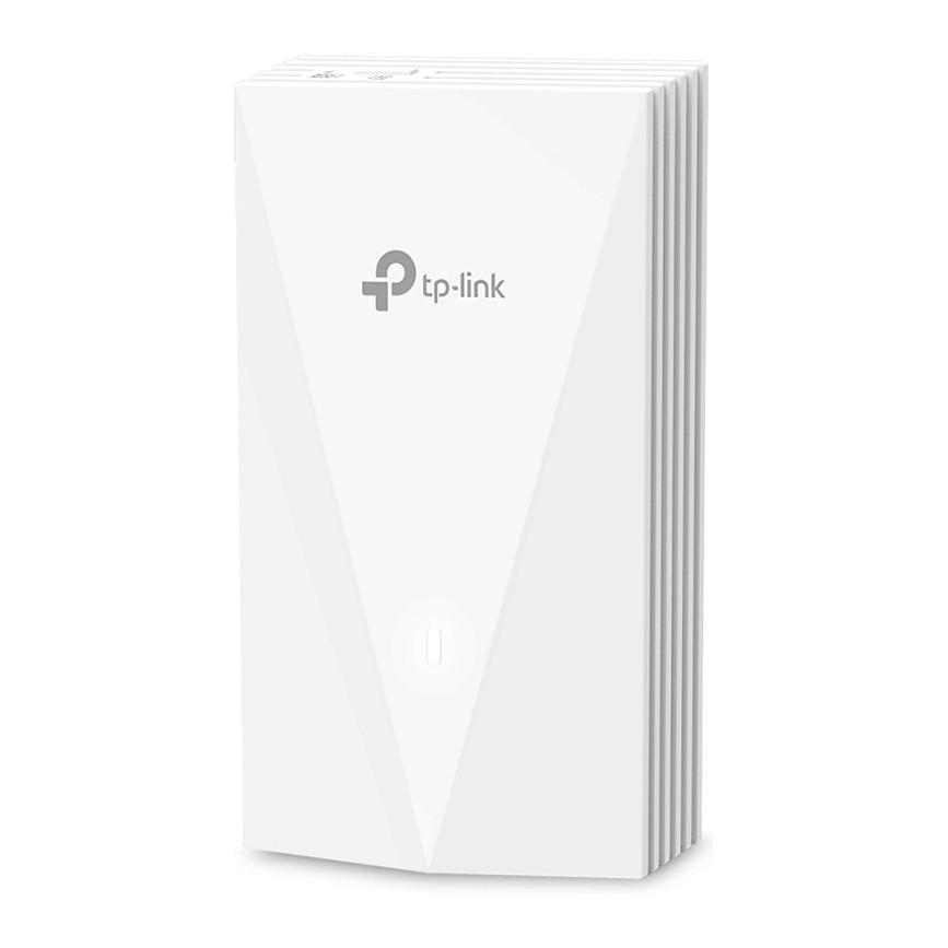 Access Point TP-Link Omada EAP655-Wall, Wi-Fi 6 AX3000, Dual-Band, 4× Gigabit Ethernet, PoE, PoE Pass-Through, Wall Mount – Bardhë