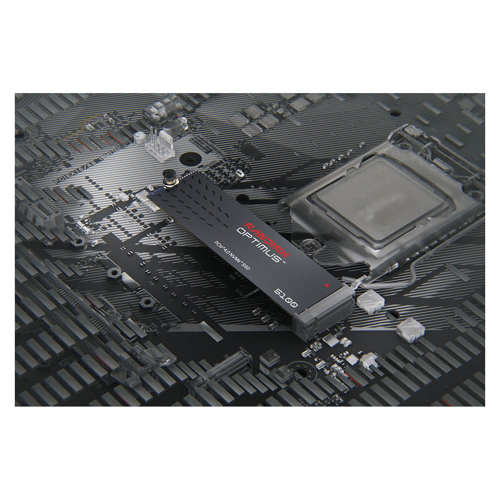 SSD e Brendshme SanDisk Optimus 5100 / 2TB / M.2 PCIe - 4