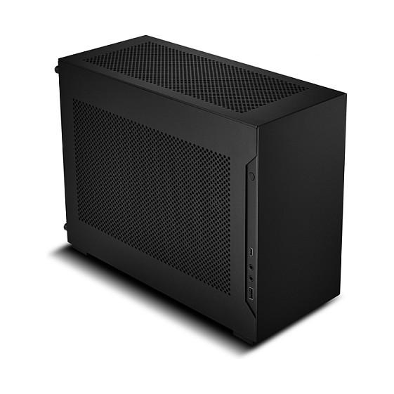 Kasë Lian Li A4-H2O X5 , Mini-ITX , 11L , PCIe 5.0 Riser – Zezë