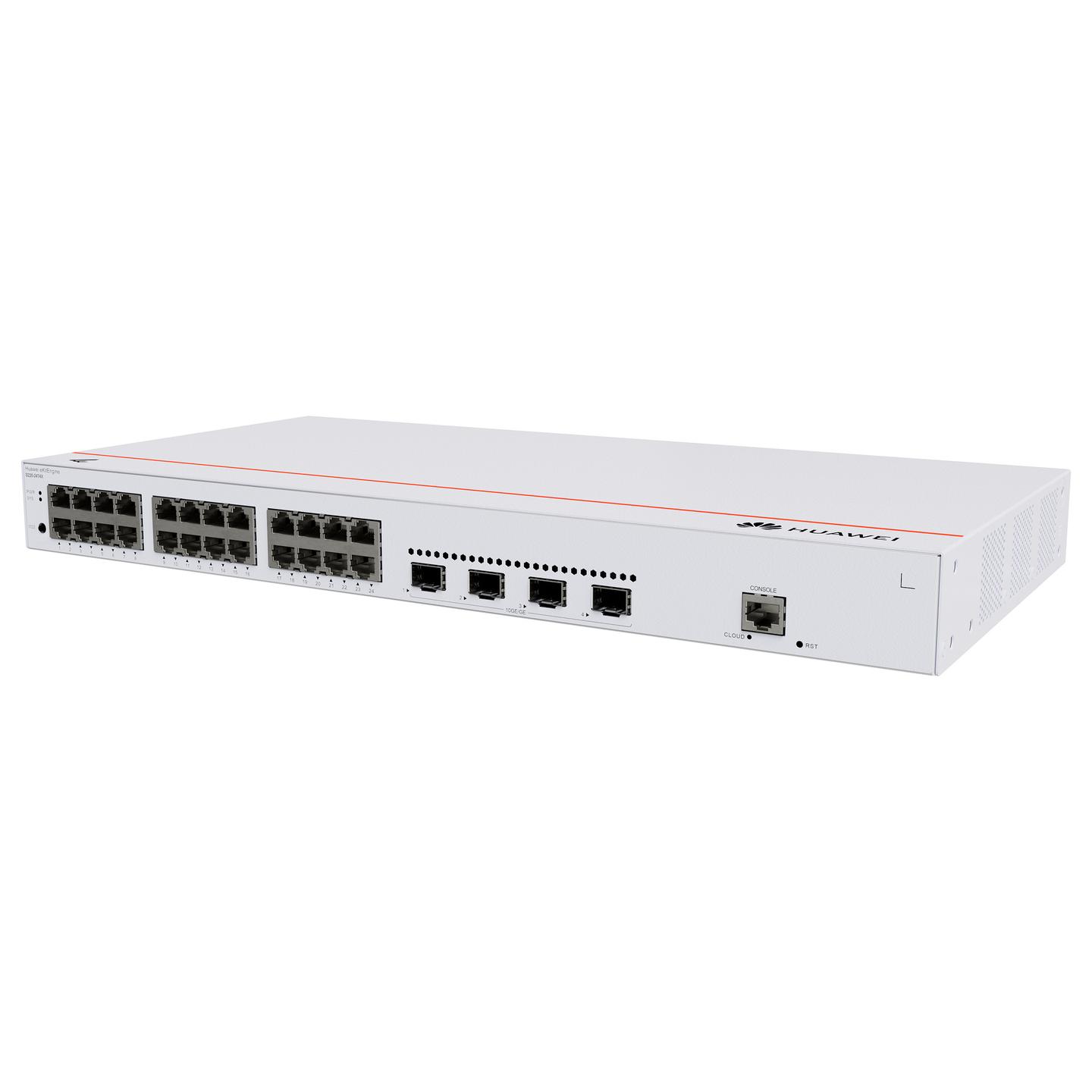 Switch Huawei eKitEngine S220-24T4X, 24x Gigabit Ethernet RJ45, 4x 10G SFP+, 128Gbps, Layer 2 Managed, Rack 1U - Hiri - 4