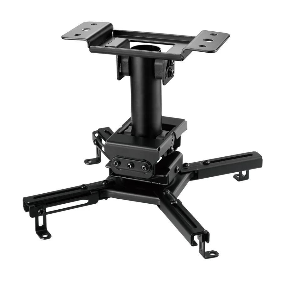 Mbajtëse për Projektor VALUE 17.99.1096, Montim në Tavan, 45kg, 360° - Zezë