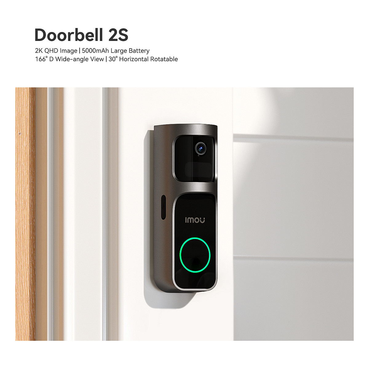 Kit Sigurie për Kamera Imou DB2 S - Zezë - 14
