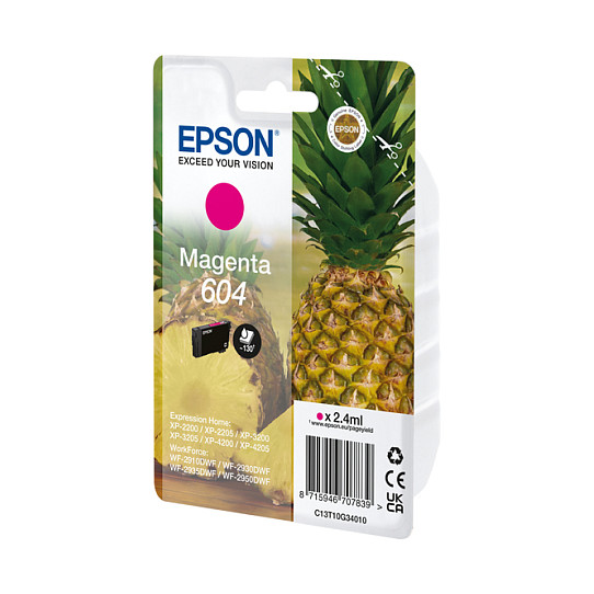INK Epson 604 C13T10G34010 / 130 faqe – Rozë - 2