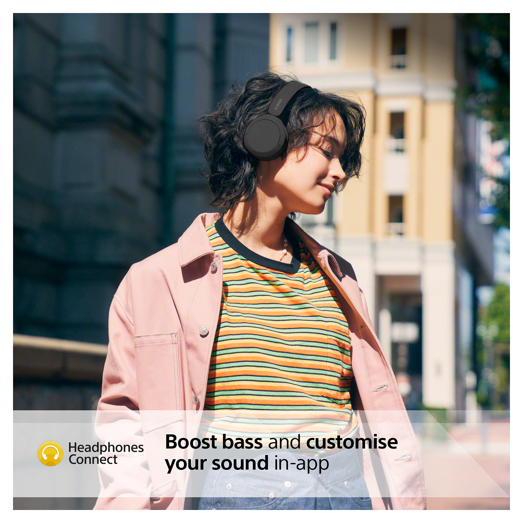 Kufje pa kabllo Sony WH-CH520 Wireless Over-Ear Bluetooth – Zezë - 11