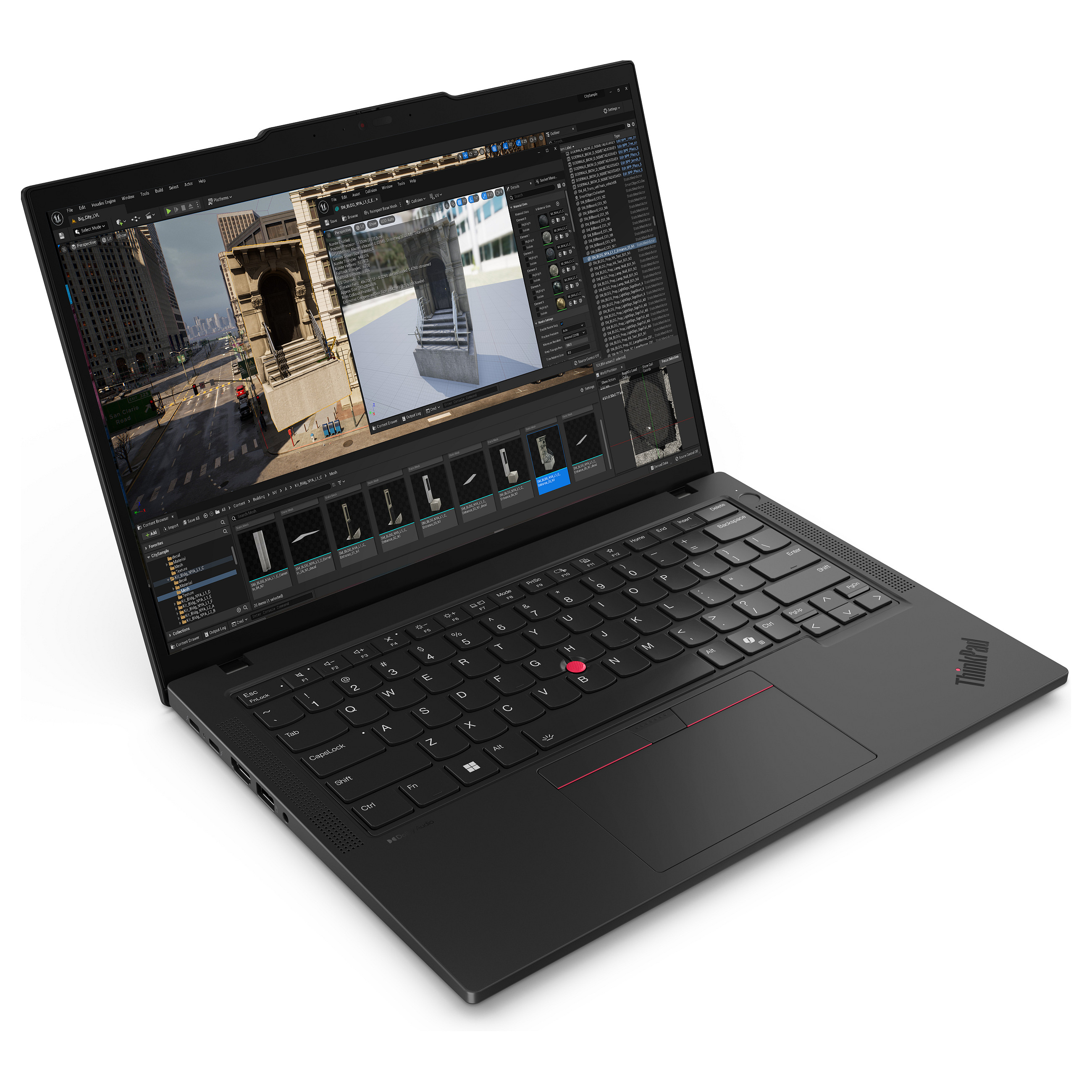 Laptop Lenovo ThinkPad P14s AMD G5 / Ryzen Pro 5-8640HS / 16GB DDR5 / 512GB / 14" WUXGA IPS AG 60Hz / AMD Radeon 760M / DE  - Zezë - 9