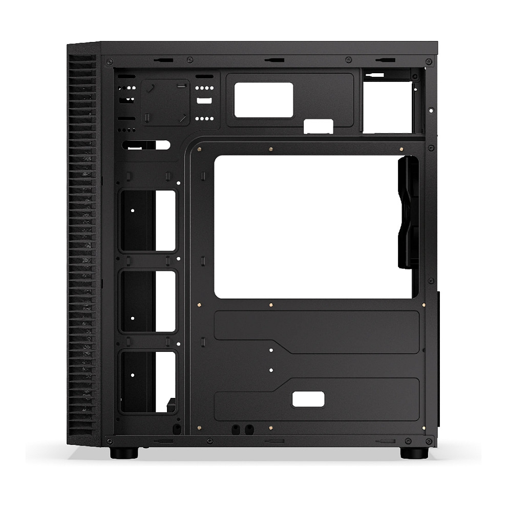 Kasë PC ENDORFY Armis 100 Solid / Tower / 120mm Fan / HDD 2.5"/3.5"/5.25" - Zezë - 8