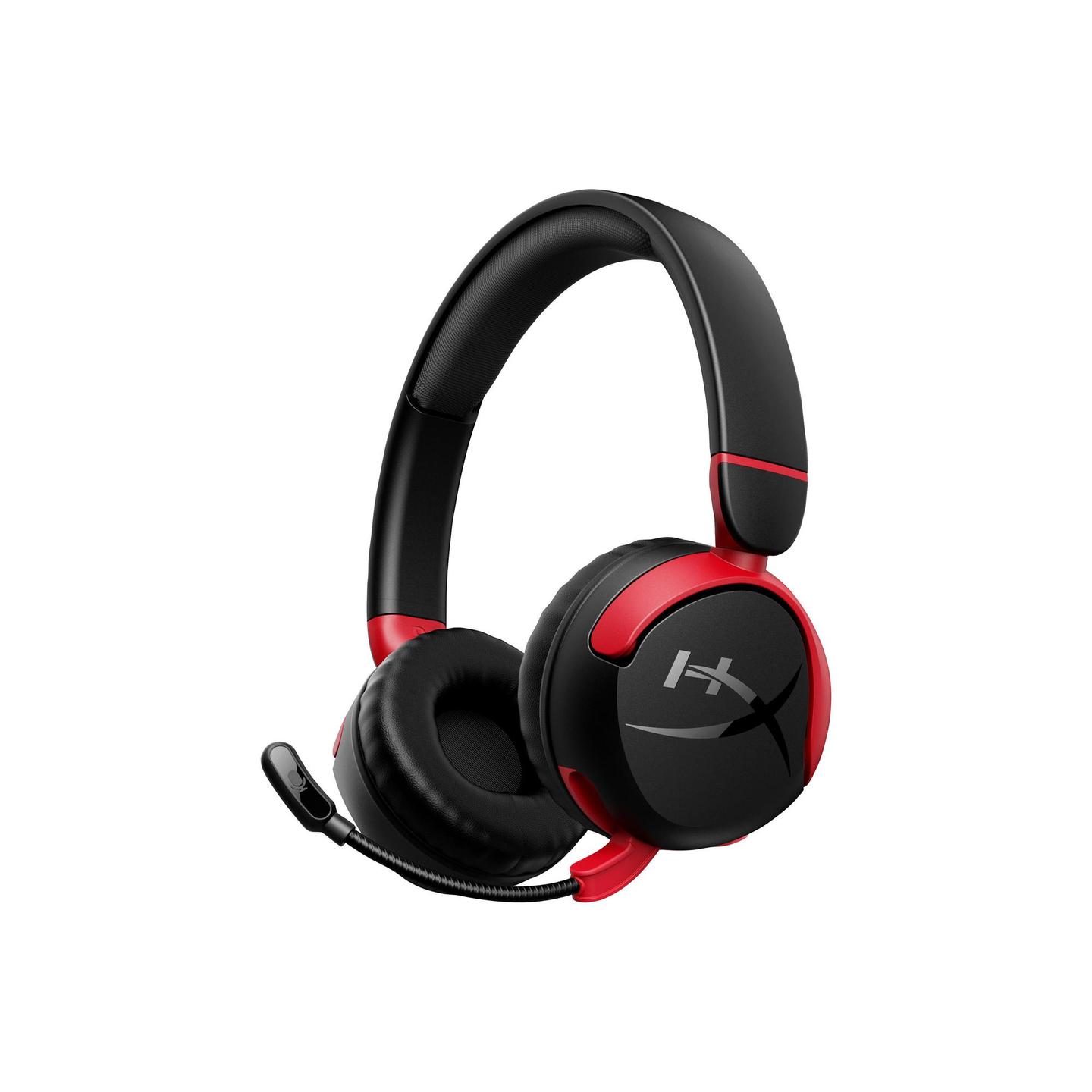 Kufje Gaming HyperX Cloud Mini Wireless / 7G8F1AA / Bluetooth 5.3 / 30mm / 25 orë / 3.5mm – Zezë/Kuqe