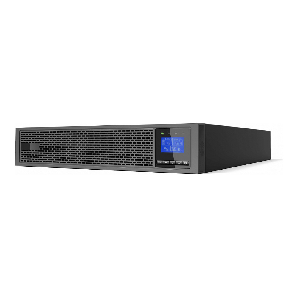 UPS Online IoT 2kVA / 2000W – Double Conversion Online UPS, Pure Sine Wave, LCD, USB (Black, 230V) - 1