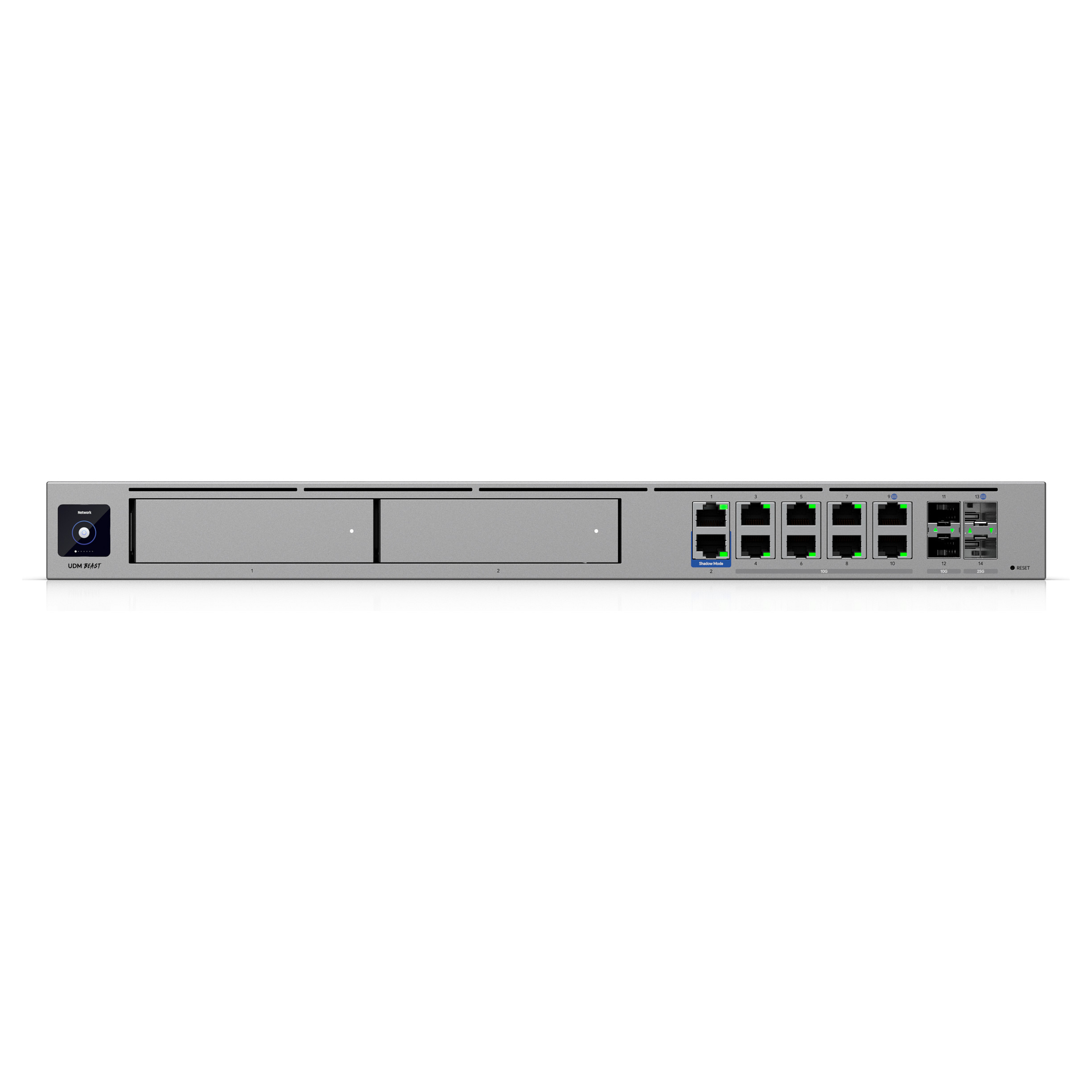 Ubiquiti UniFi Dream Machine Beast UDM-Beast – Enterprise Cloud Gateway, 25GbE SFP28, 10GbE, IDS/IPS 25Gbps, UniFi Controller, 1U Rackmount - 2