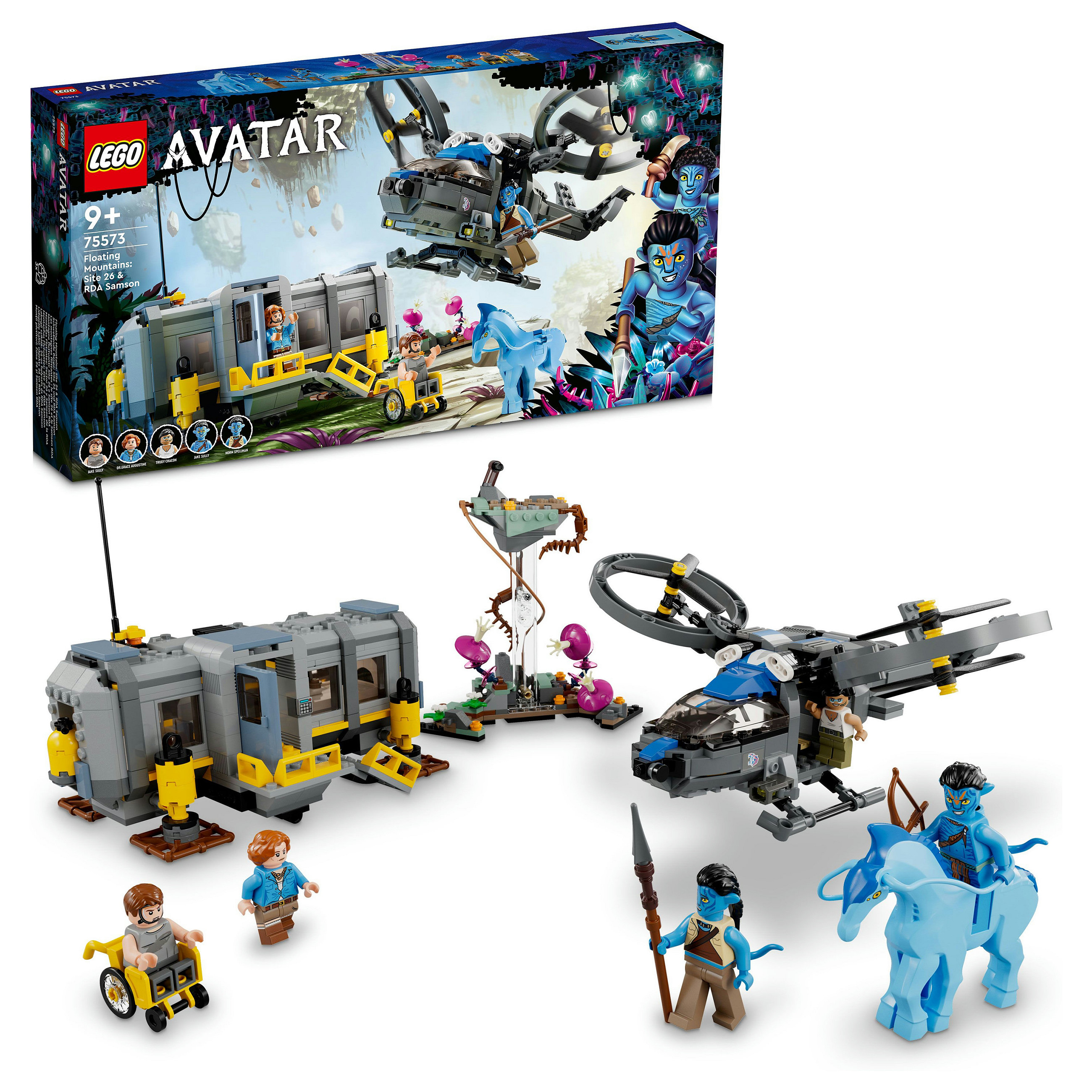 Lodër LEGO Avatar - Malet Fluturuese - 11