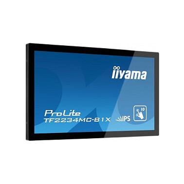 Monitor iiyama ProLite TF2234MC-B1X, 21.5", Full HD IPS Touch, 75Hz, 8ms, DVI+VGA+USB - Zezë - 3