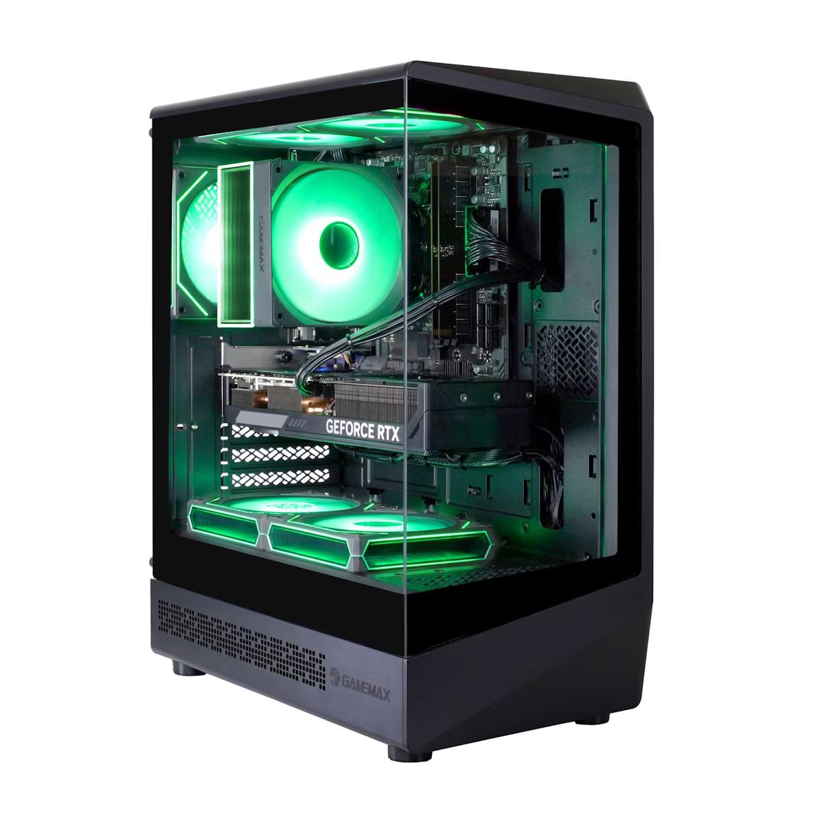 Kompjuter Gaming HYRICAN Vista COC 7770, Ryzen 7 5700X, 32GB DDR4, 1TB, RTX 5060 Ti 16GB - Zezë - 2