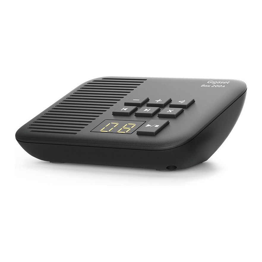 Telefon i thjeshtë Gigaset Box 200A / DECT / Sekretar telefonik - Zezë