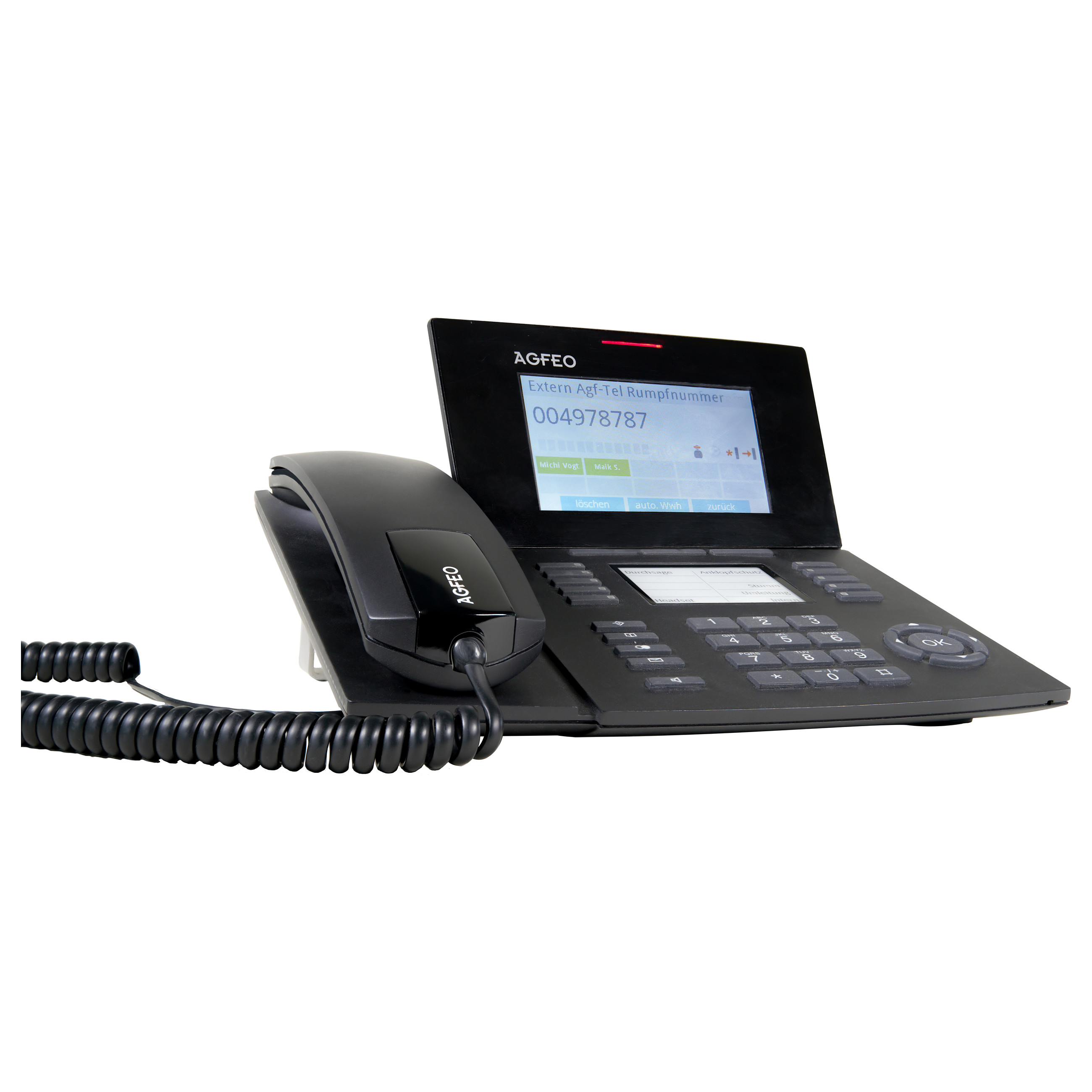 Telefon VoIP AGFEO ST 56 / 4.3" / S0 & UP0 - Zezë
