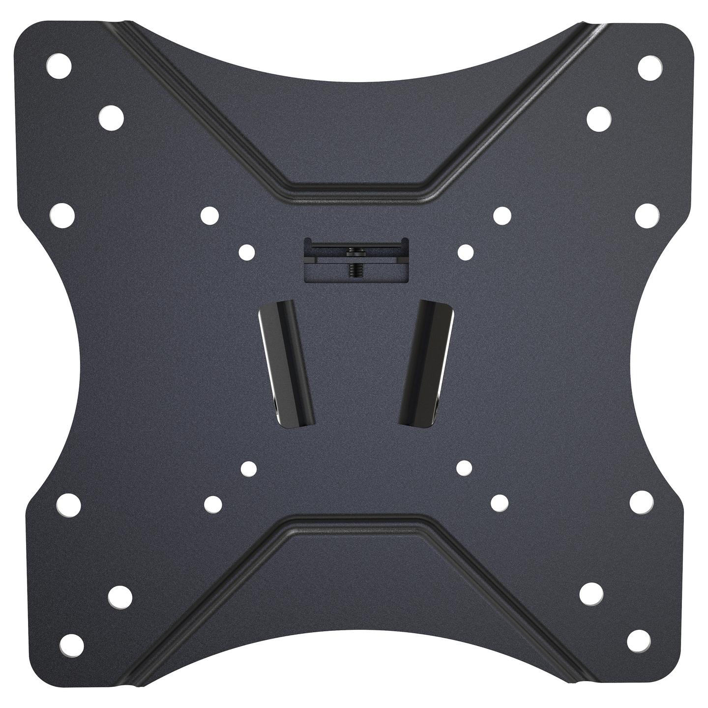 Mbajtëse për TV Vision VFM-W2X2TV2 / 30–55" / deri 25kg / VESA 75x75–200x200 / Tilt 3°–12° - Zezë