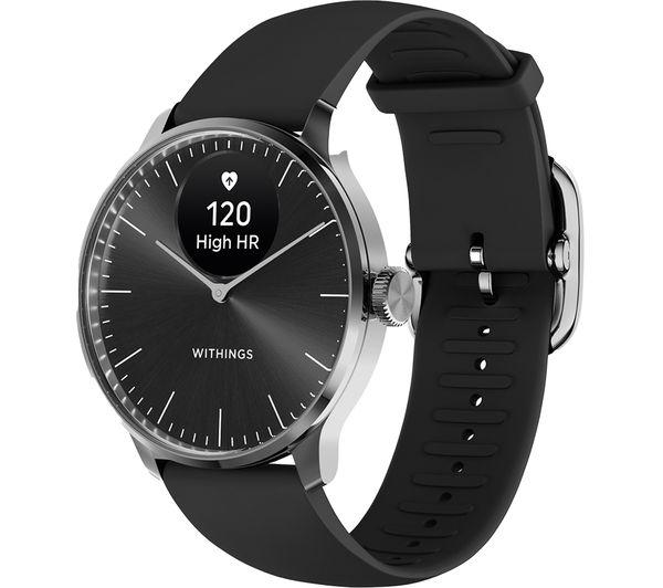 Orë e mençur Withings ScanWatch Light, 37 mm, OLED 0.63", GPS i lidhur, Bluetooth LE, 5 ATM - Zezë - 1