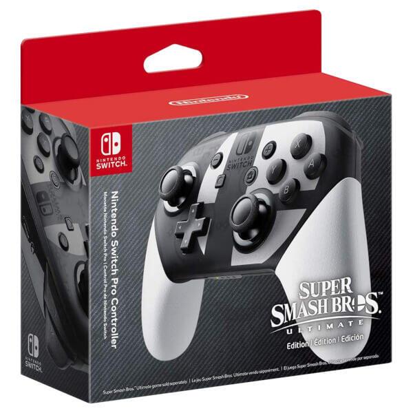 Kontroller Nintendo Switch Pro Super Smash Bros Ultimate / 2513466 – Zezë/Bardhë - 3