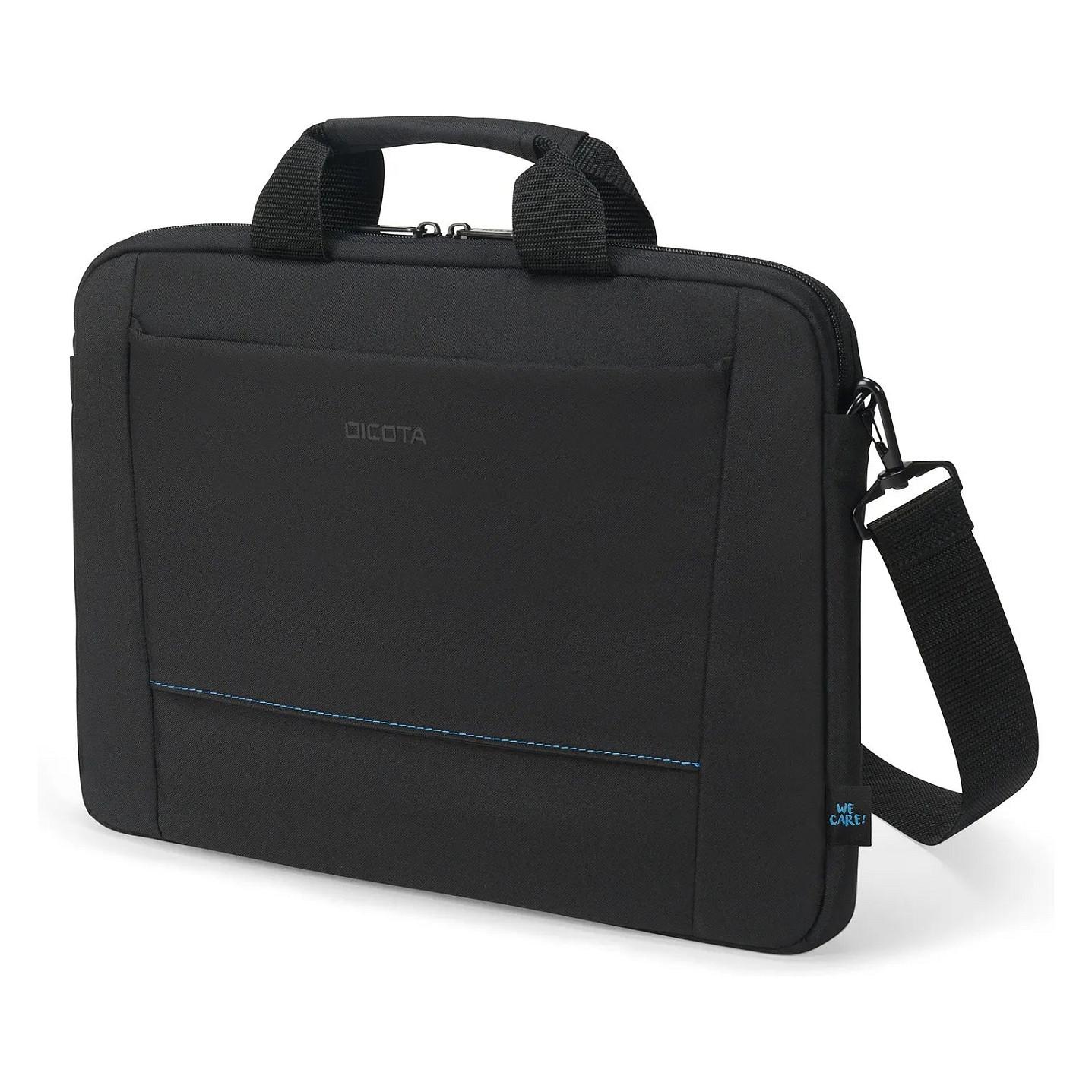 Çantë për Laptop DICOTA Slim Case TWO, 14–16", rPET, Ndarje e mbushur, 0.385 kg - Zezë