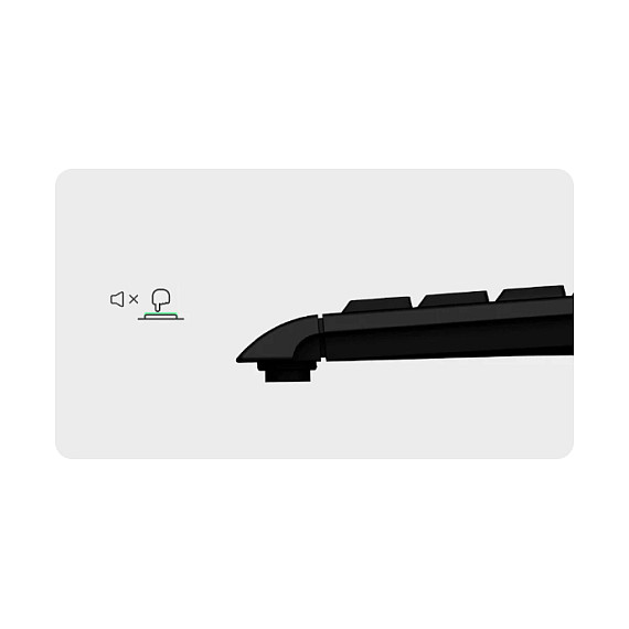 Tastierë KeySonic TAS KSK-5011ELC, Mini, e zezë, DE - 4