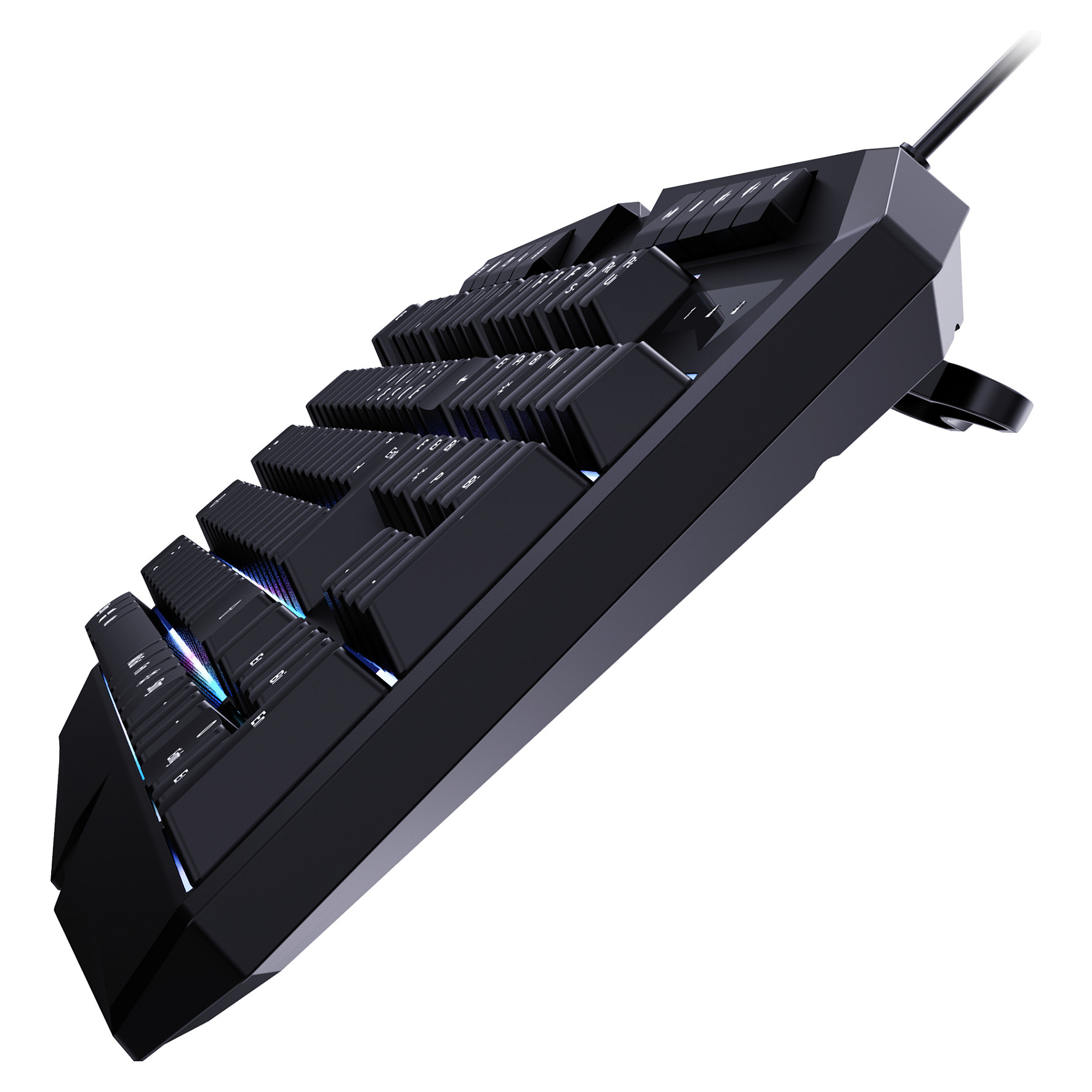 Tastierë Gaming Speedlink LUDICIUM RGB Wired / QWERTZ - Zezë - 5