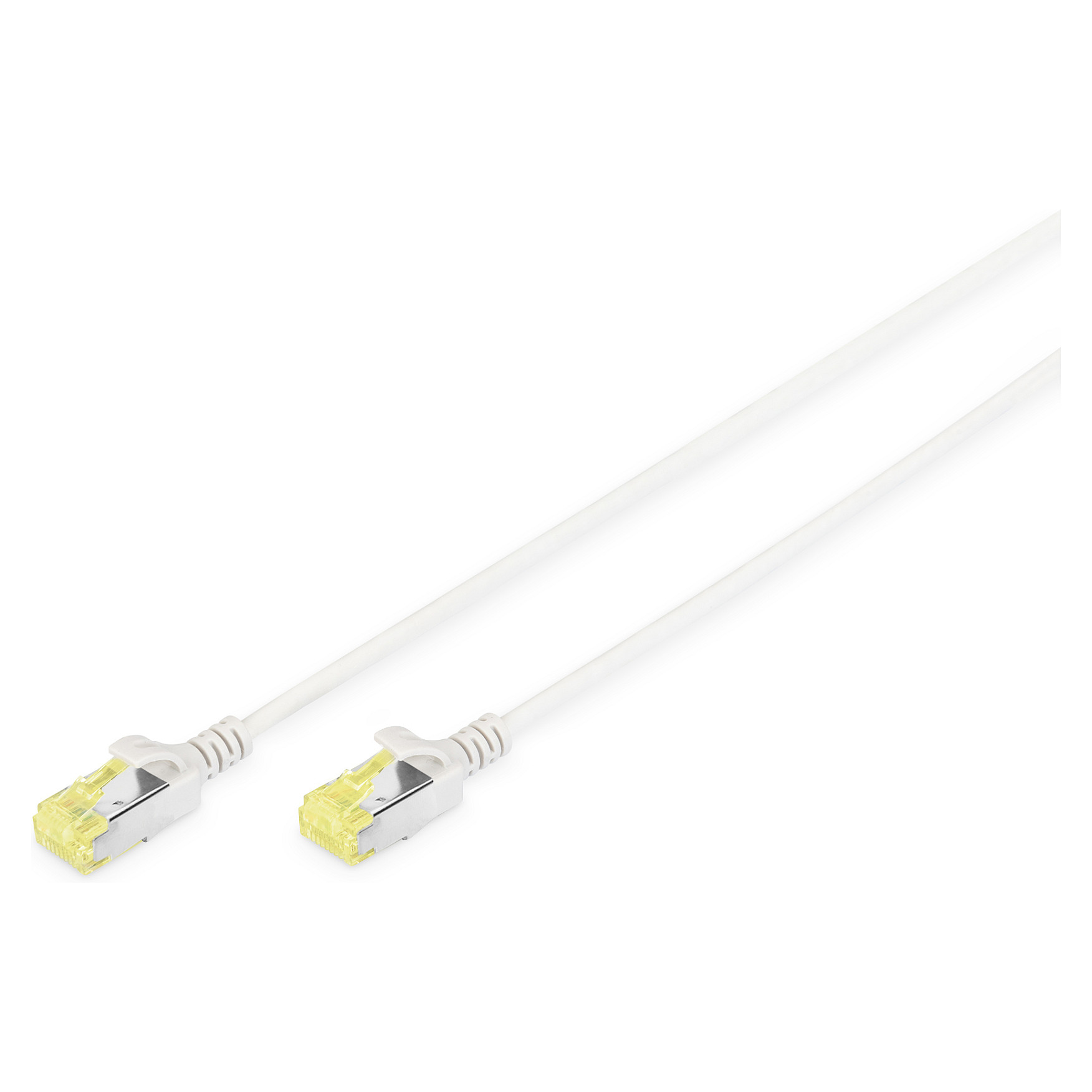 Kabllo për Rrjet DIGITUS CAT 6A U/FTP Slim / 1m – Gri - 1