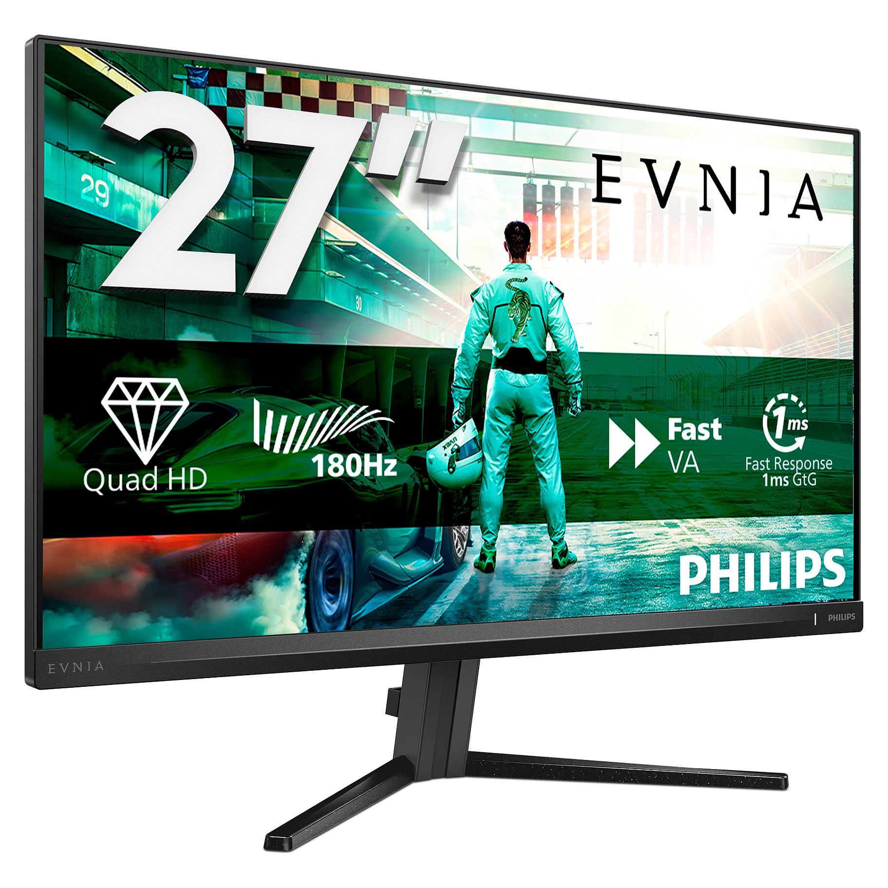 Monitor Gaming Philips Evnia 27M2N3500NL/00 / 27.0 Inch / Quad HD / 180Hz / 1ms / I zi - 12