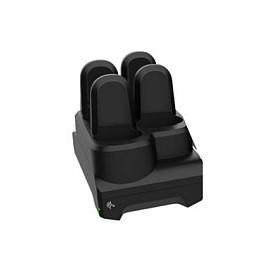 Stacion Karikimi Zebra CR6080-SC400F4WW / 4 Slot / Wireless Charging / Për CS6080 - Zezë